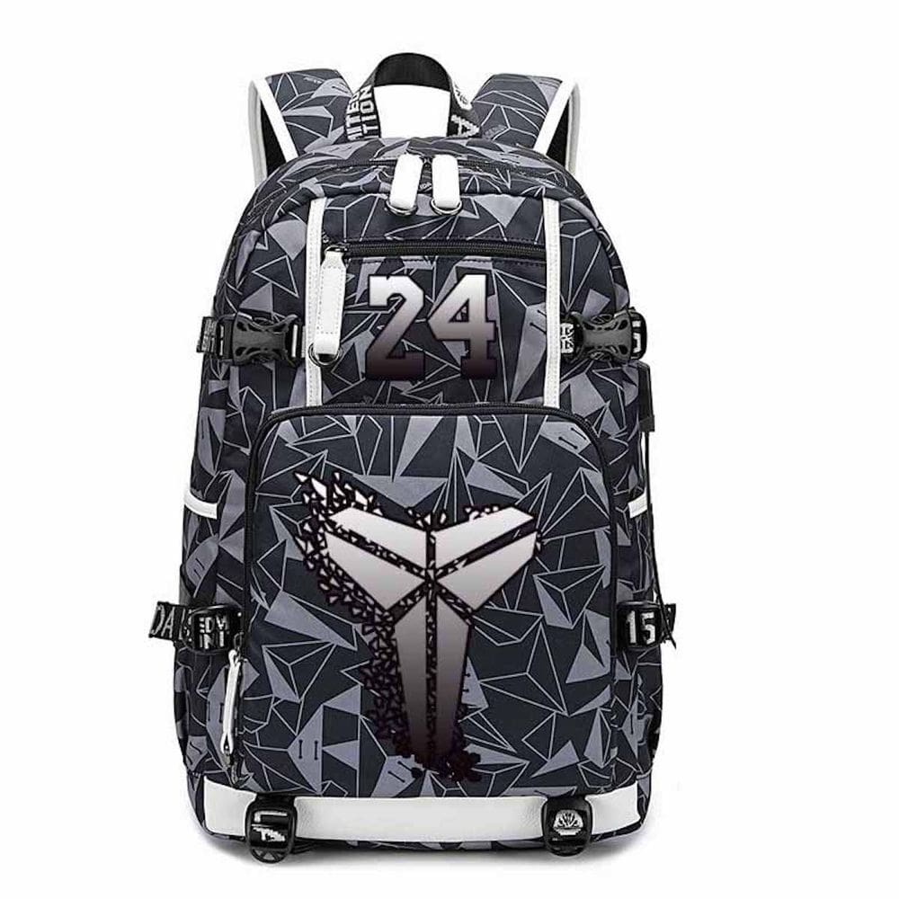 Mochila Kobes Bryants Cartoon Kids School Oxford Cloth