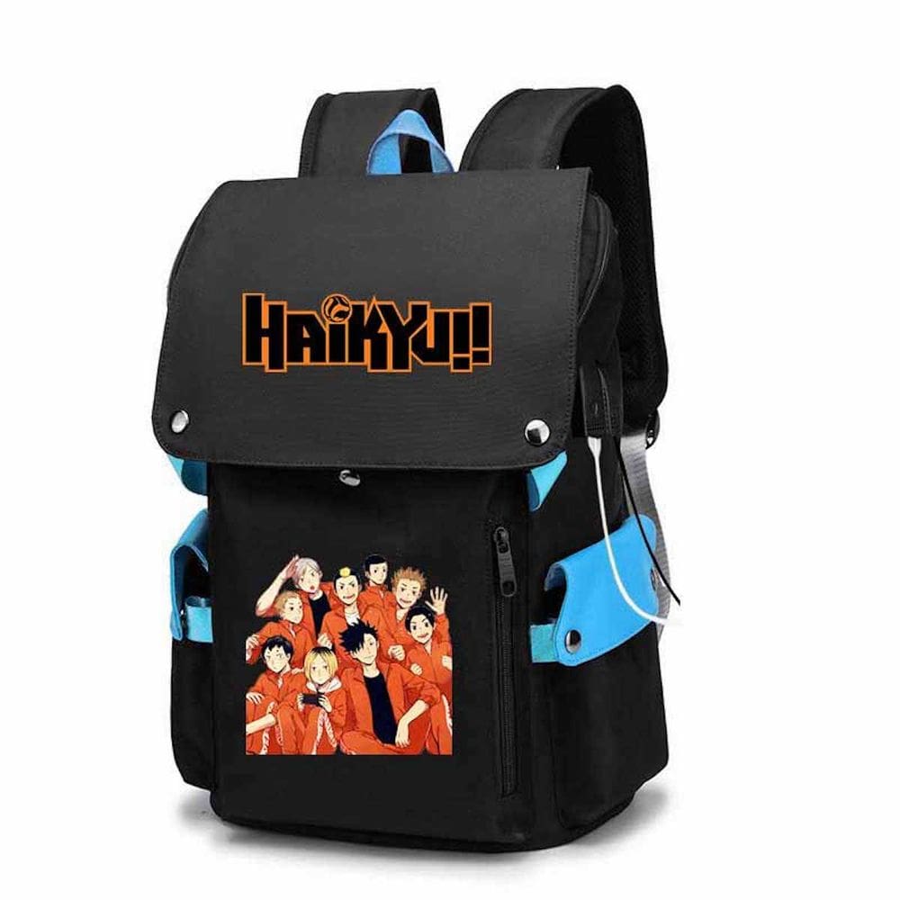 Mochila Haikyuus Hinatas Shoyos Cartoon Kids School Oxford