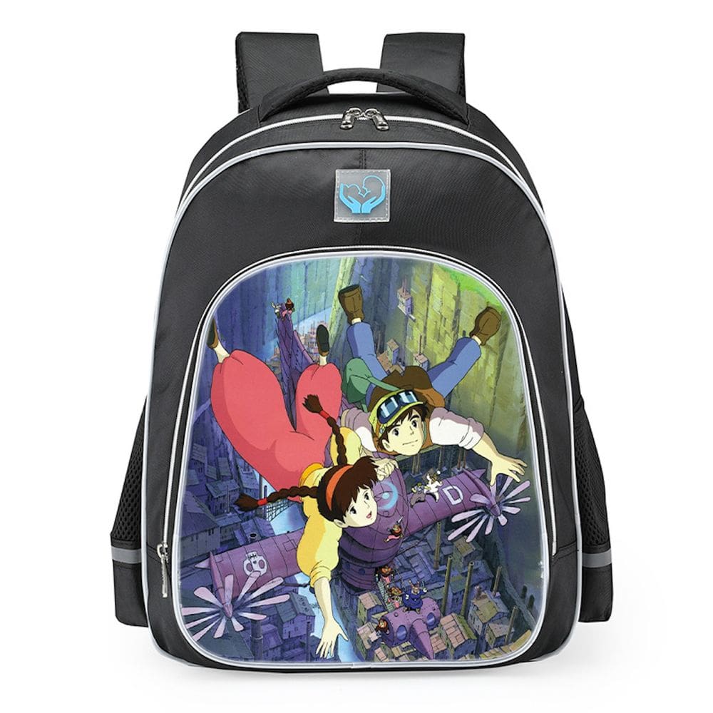 Mochila Castles in Skys Cartoon Kids Nylon 28x16x38cm