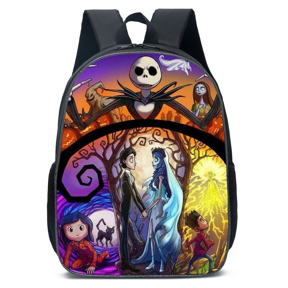 Mochila Nightmares Before Christmas Jack Skellington Sally