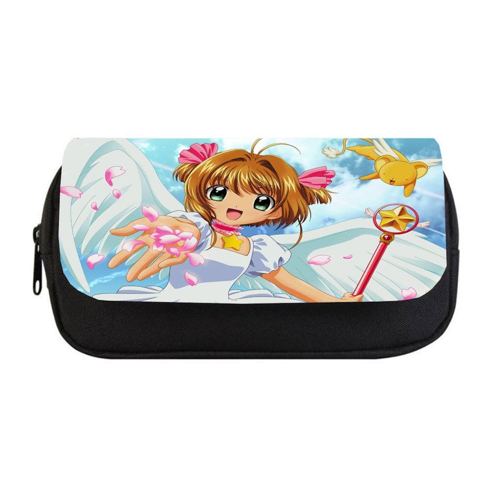 Estojo para lápis Cards Captors Sakura Anime Polyester 22x10x11,5 cm