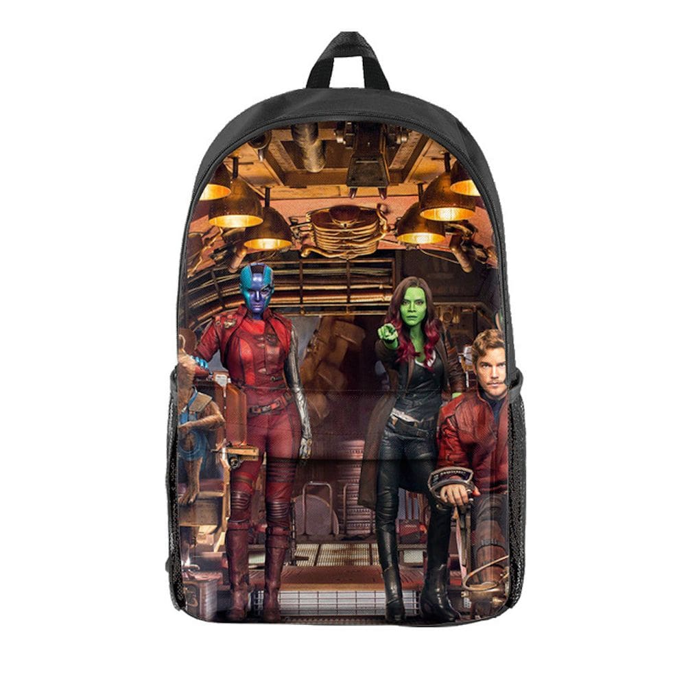 Mochila Star Lord Kids School Mochila 3D Print Oxford 29x16x42cm