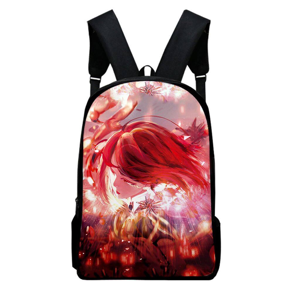 Mochila Lands of Lustrous Cinnabars Cartoon Kids School