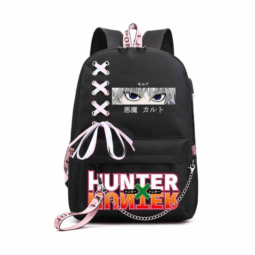 Mochila Hunters Hunters Killuas Zoldycks Cartoon Kids School