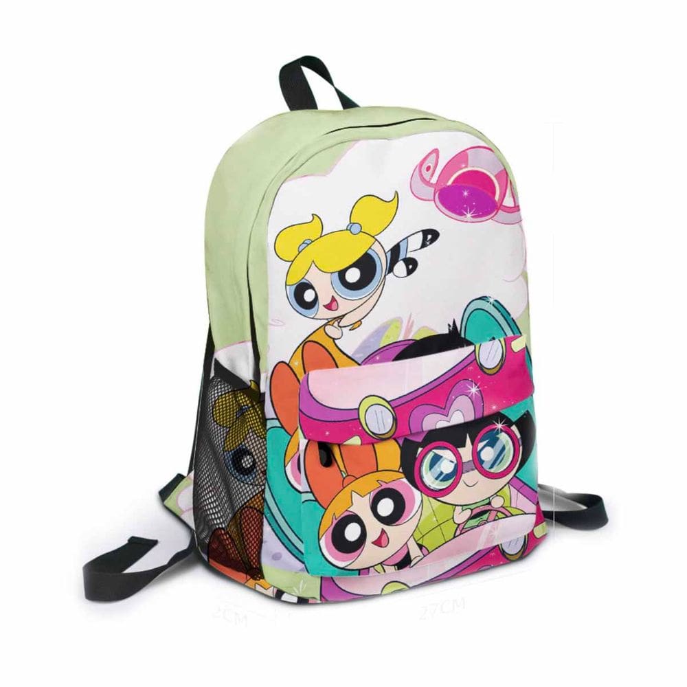 Mochila Powerpuff Girls Buttercups Blossoms Bubbles Kids
