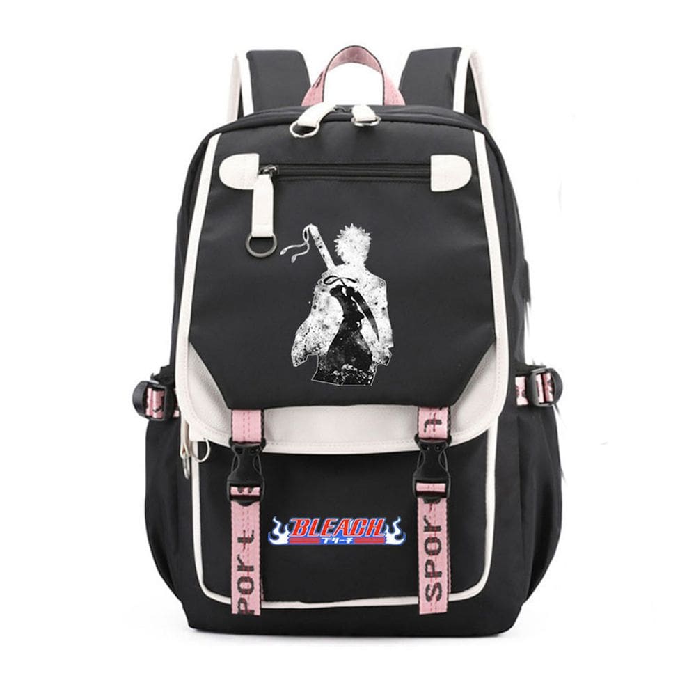 Mochila Bleachs Kids School Mochila Oxford impressa em 3D 31x19x46cm