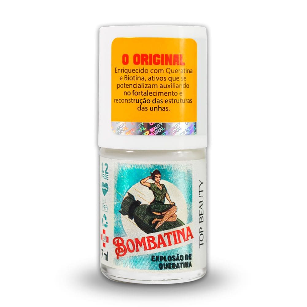 Base de Tratamento Top Beauty Bombatina Explosão de Queratina 7ml