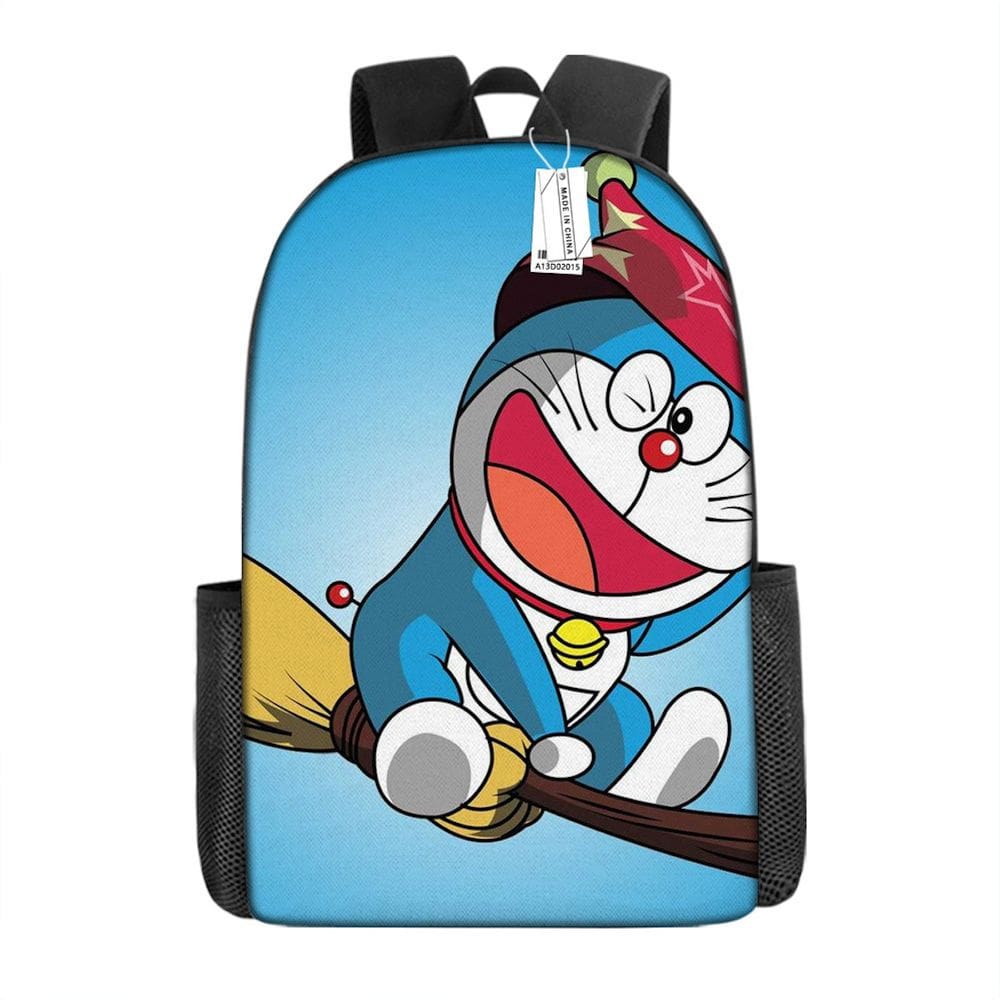 Mochila escolar Doraemons Cartoon Kids Anime 29x16x42cm