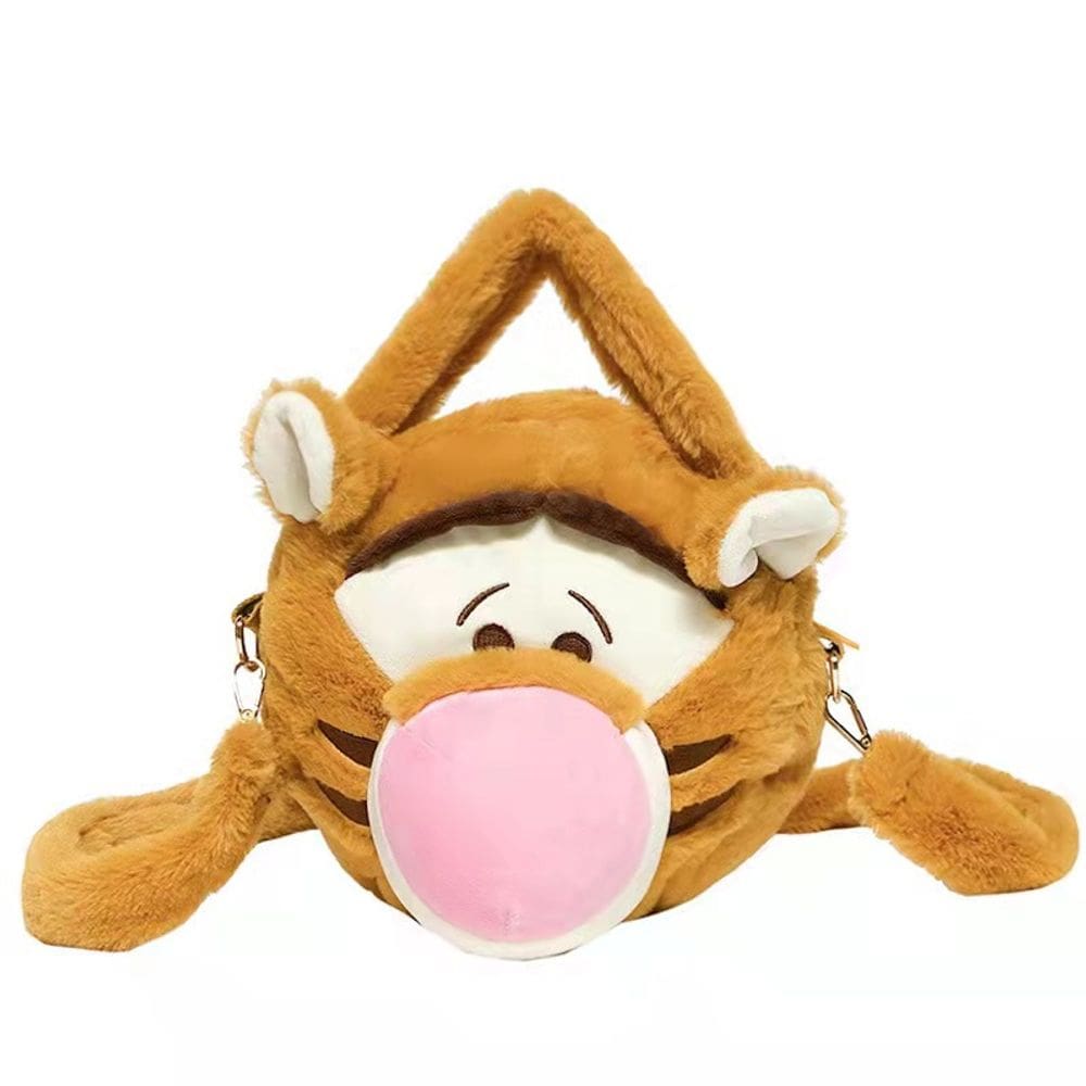 Bolsa de ombro infantil Messenger Bag Tiggers Cute Plush Anime