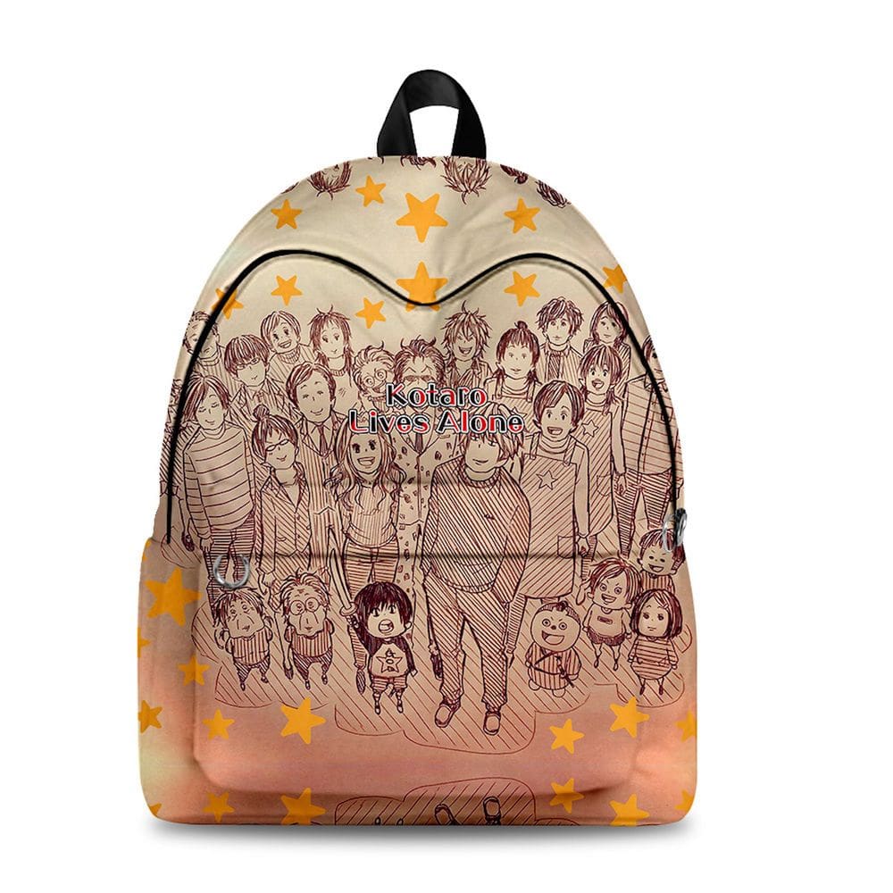 Mochila Kotaros Lives Alone Cartoon Kids School 34x17x43cm