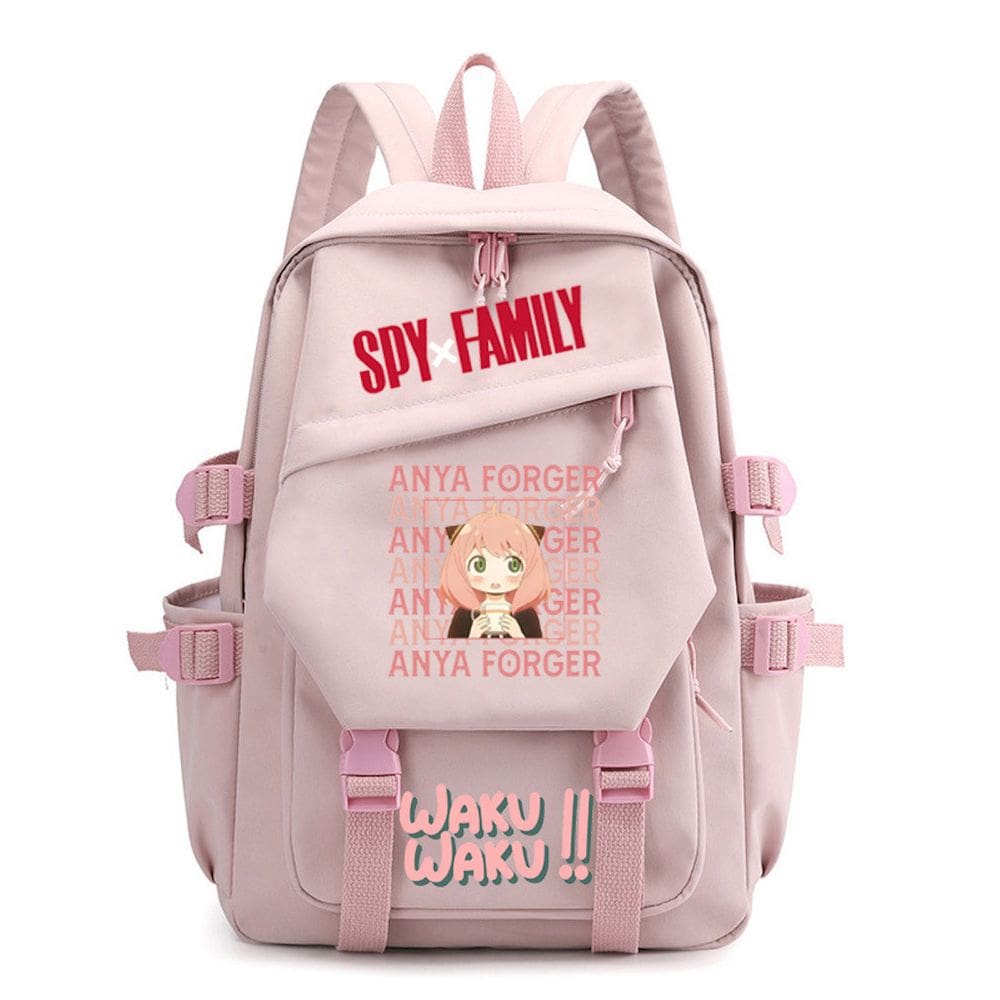 Mochila Spys Familys Anyas Forgers Cartoon Kids School