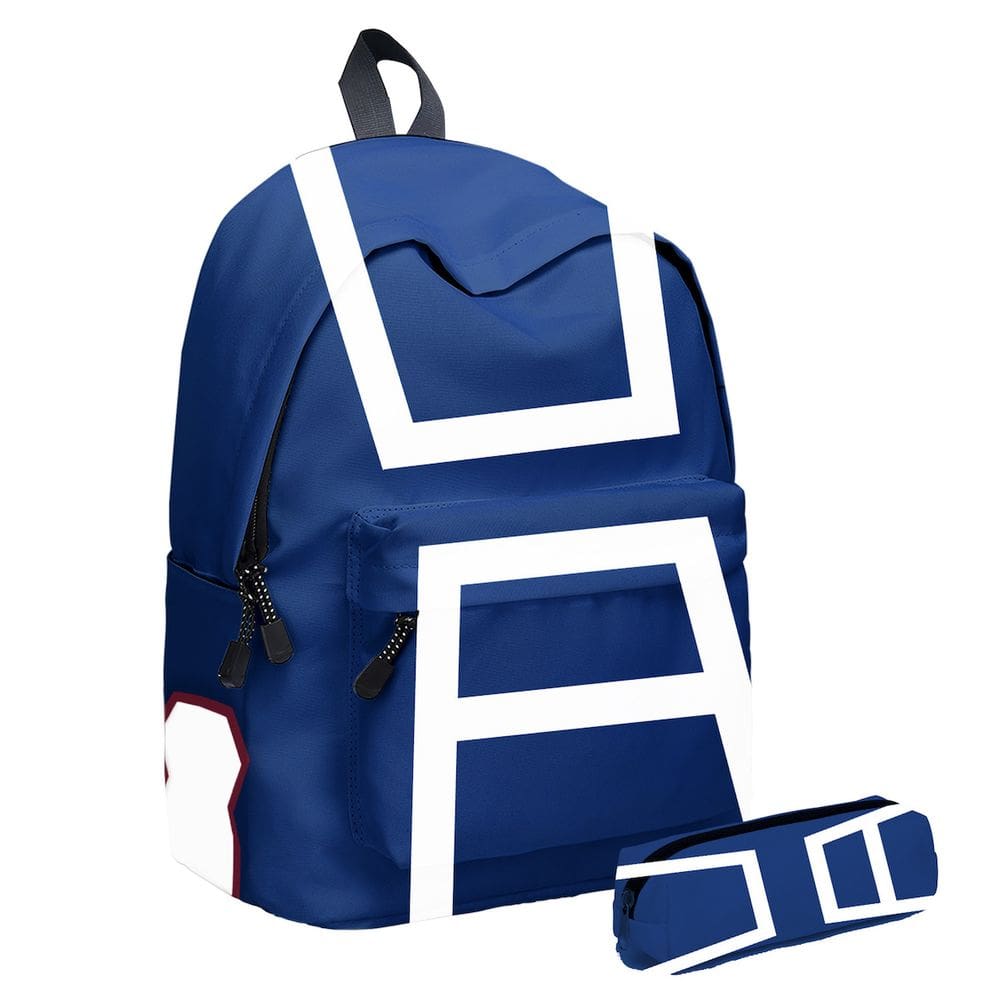 Mochila My Heros Academias Cartoon Kids School, 2 unidades/conjunto