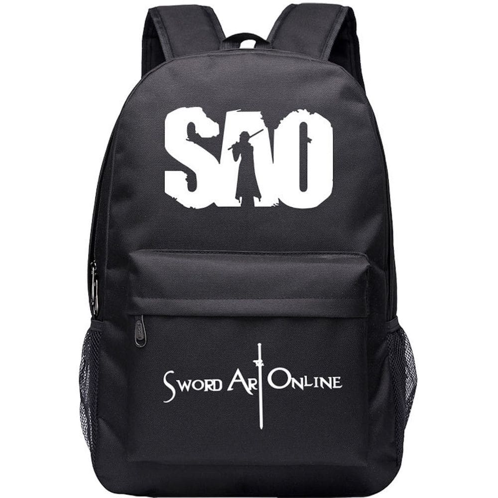 Mochila Sword Art Online Kirito Yuuki Asuna para crianças
