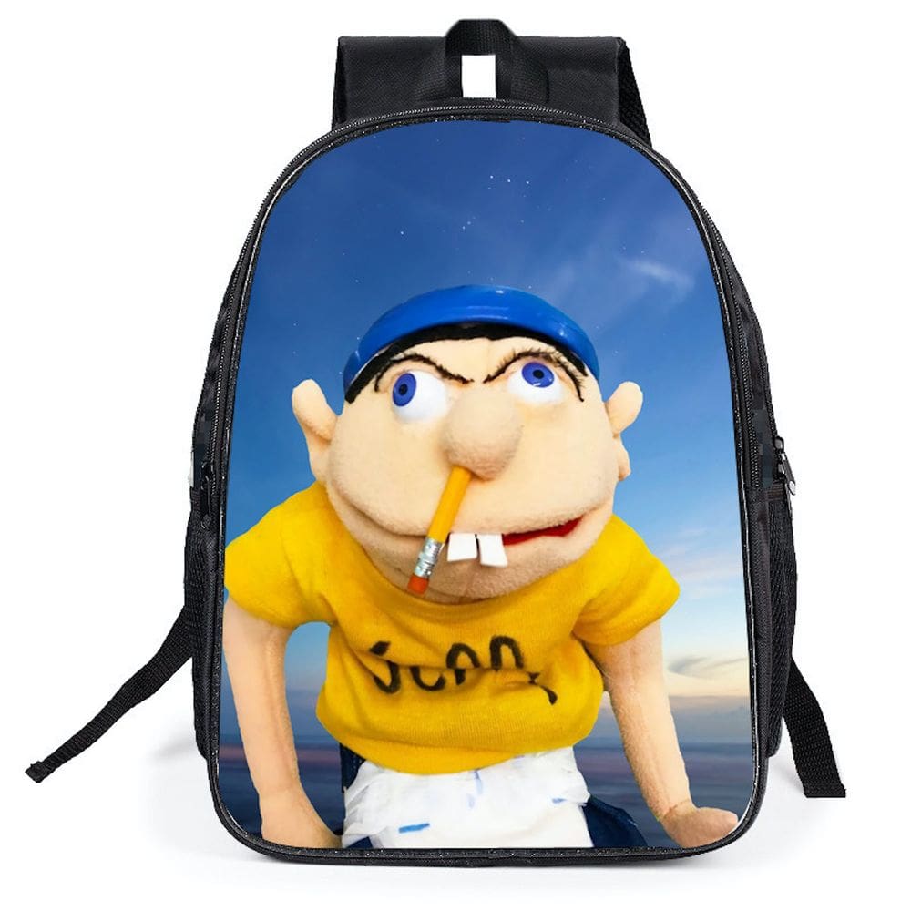 Mochila Smls Jeffys Cartoon Kids School Anime 30x16x40cm