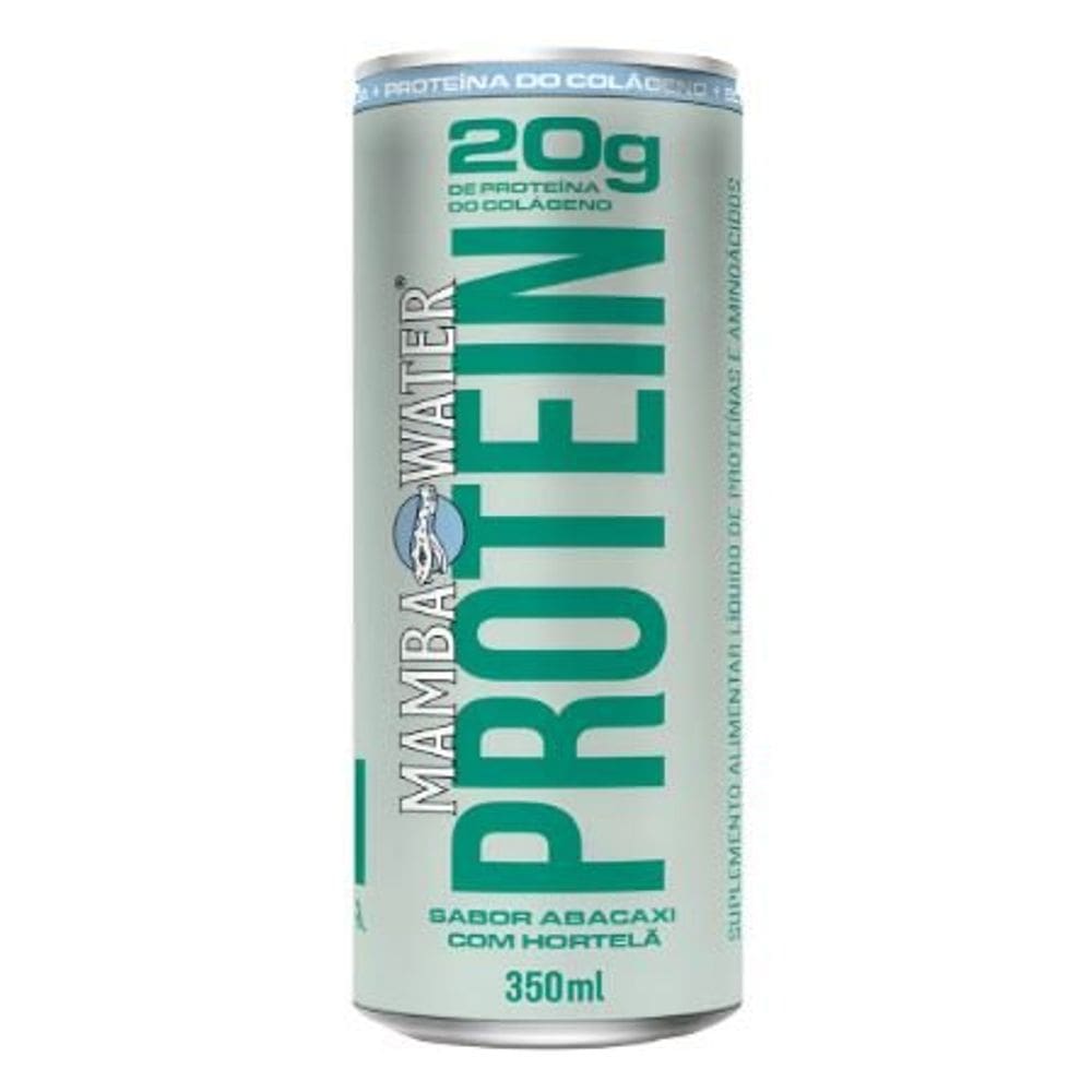 Agua Mamba Protein Abacaxi C/ Hortela 06X350ML