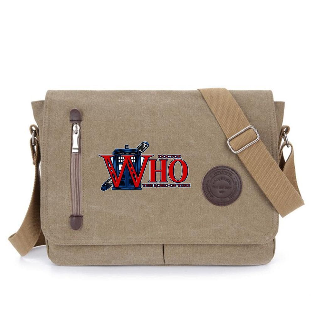 Bolsa de ombro Anime Doctor Who`s Messenger Bag 35x12x26cm