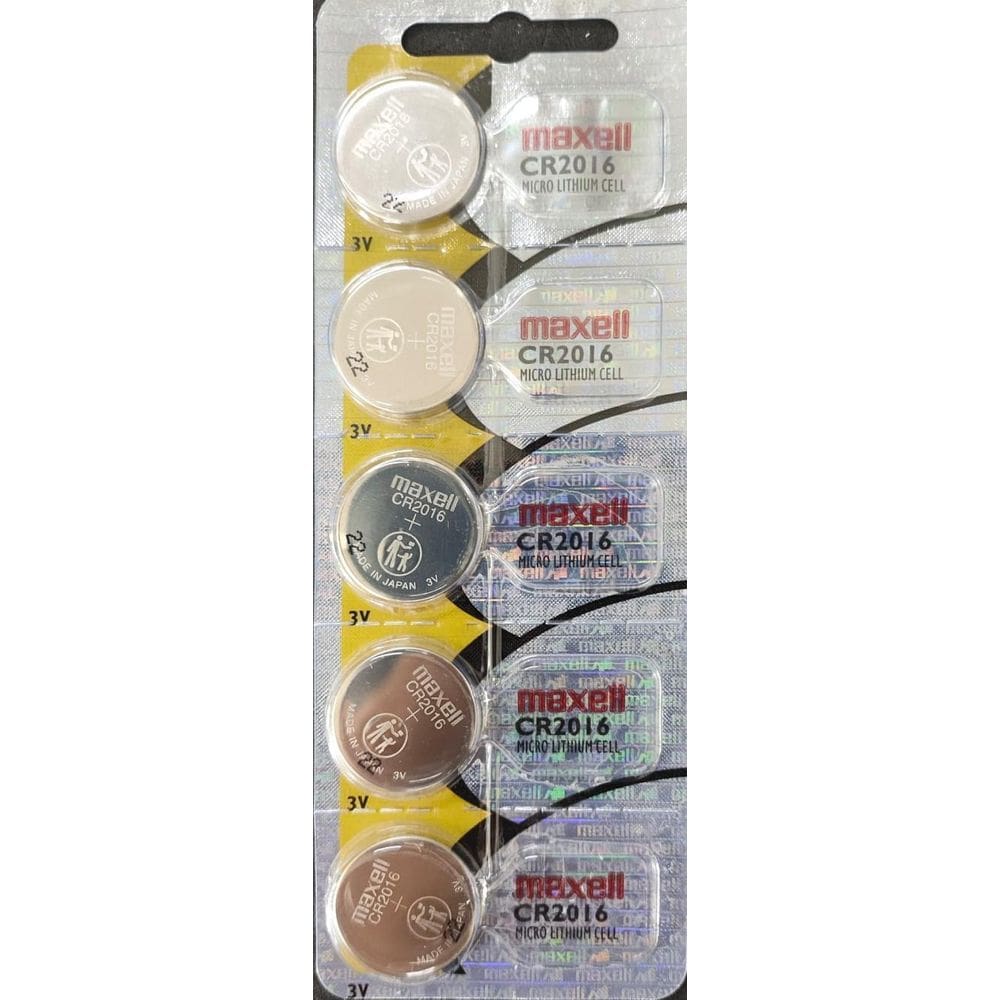 Kit Com 10 Cartelas De Bateria Cr2016 3V Lithium C/5 Unid.