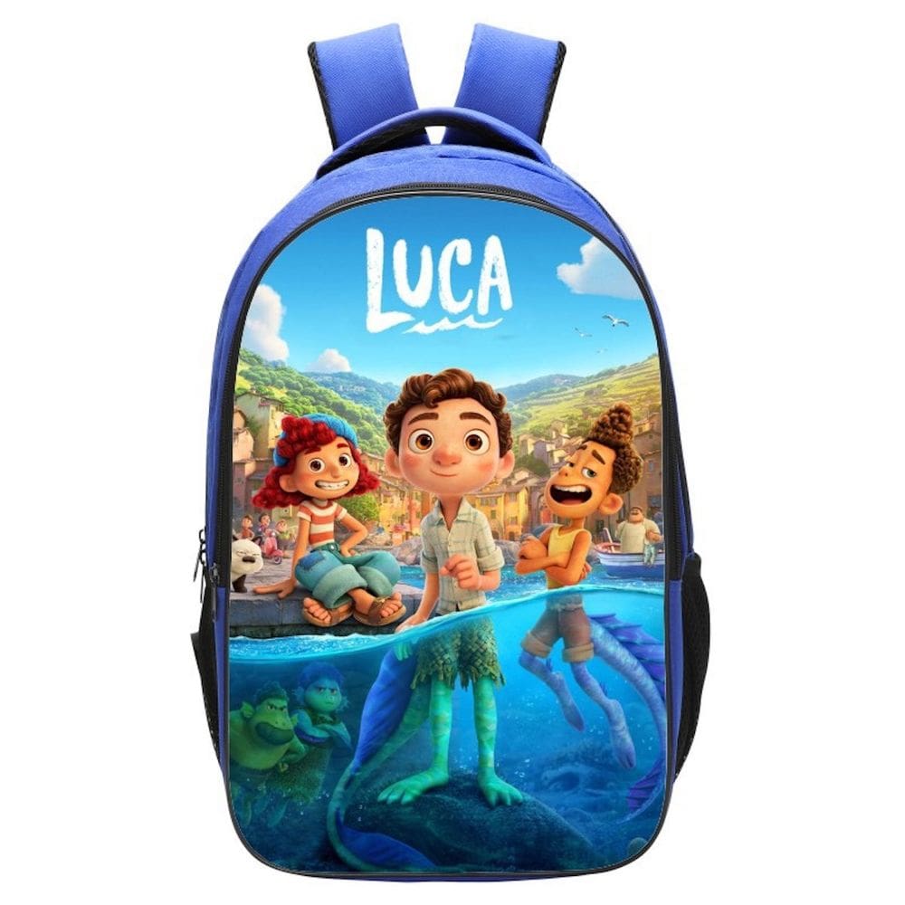 Mochila Lucas Kids School Mochila impressa em 3D para crianças 29x16x42cm