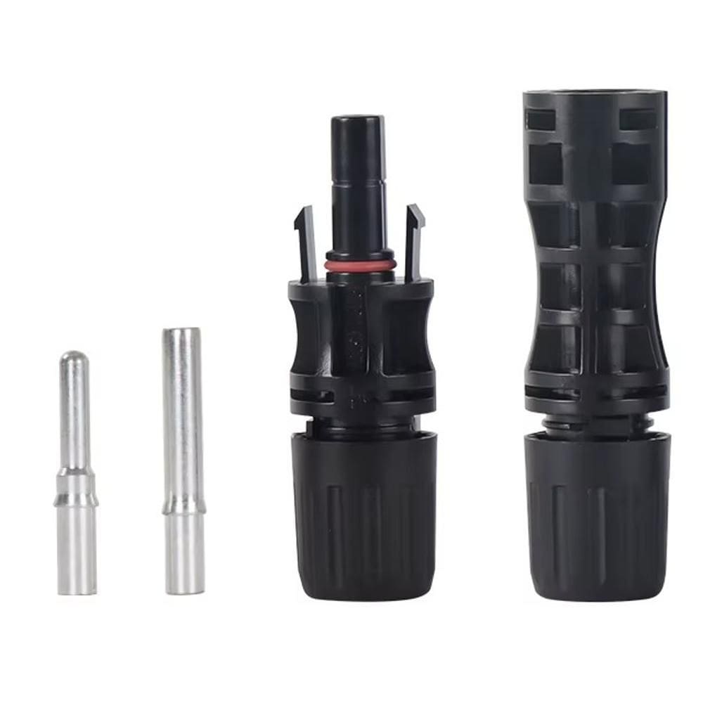 Conector Mc4 40A 1500V Ip67 Pino Sólido Energia Solar