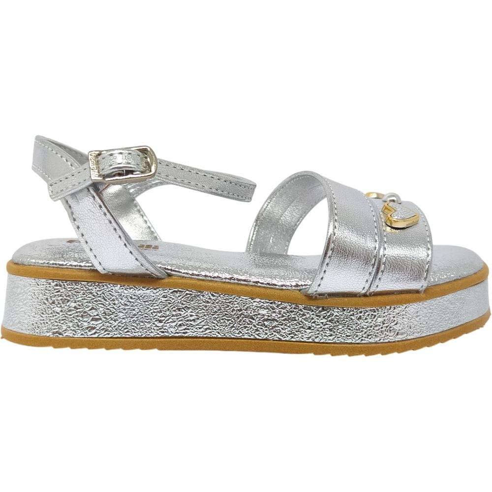 Sandália Infantil Menina Papete Casual Dia a Dia Passeio Escola Flat Ultra Conforto Pampilli 756.013