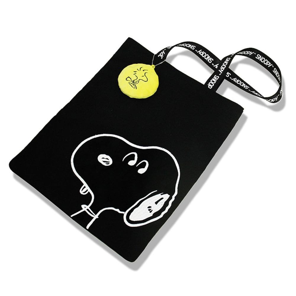 Sacola de lona Snoopys Anime para fãs de anime 32x29cm