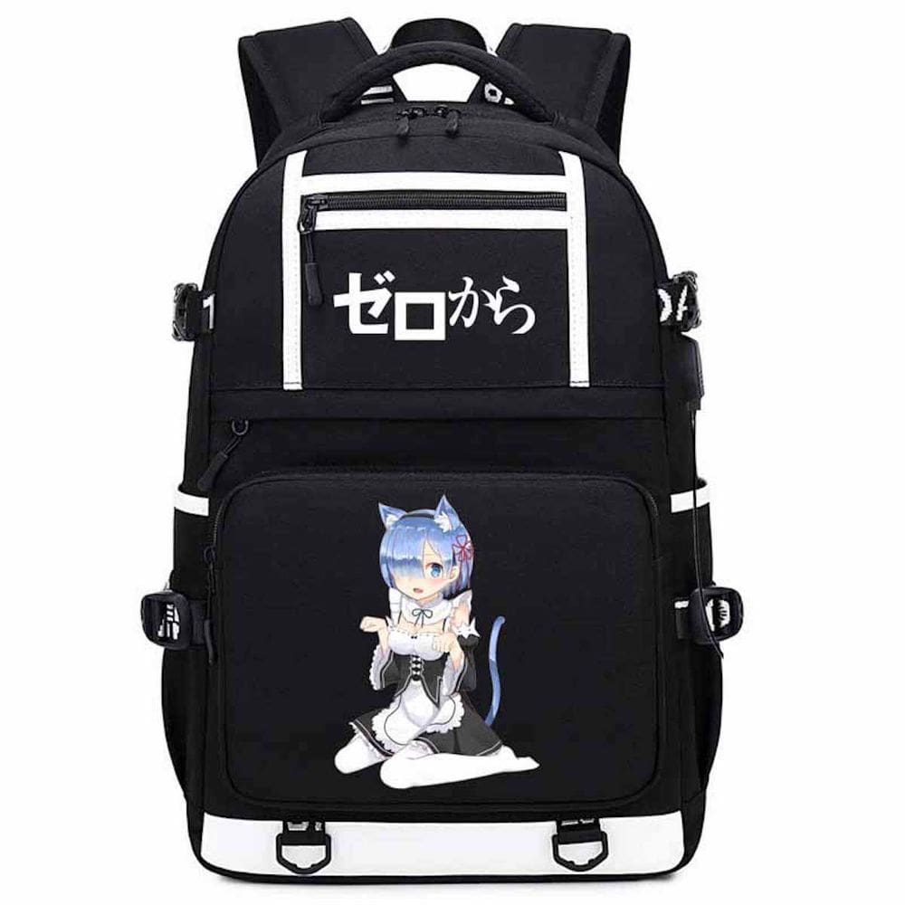 Mochila Re: Zero Starting Life in Another World Rem`s Cartoon