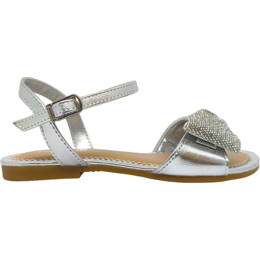 Sandália Infantil Menina Casual Social Dia Dia Passeio Escola Com Strass Anatômica Pampilli 409.339