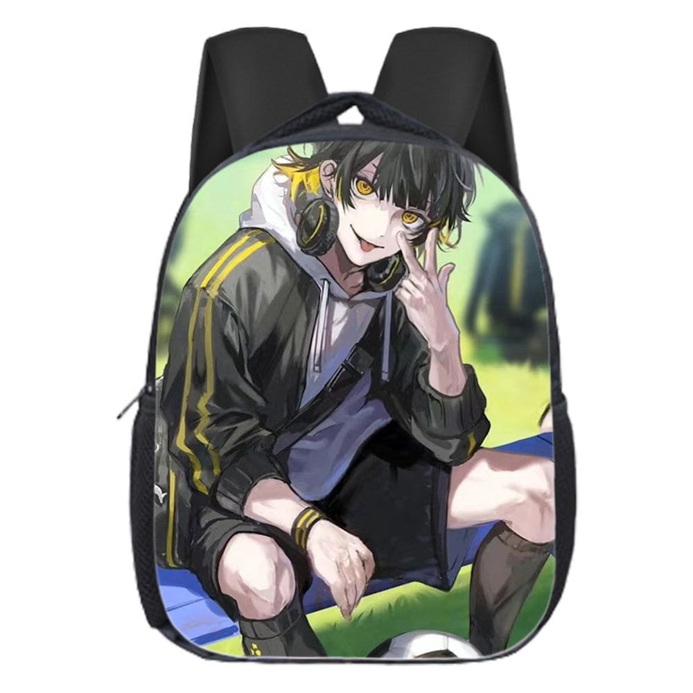 Mochila Blues Locks Kids School Poliéster 24x10x30cm