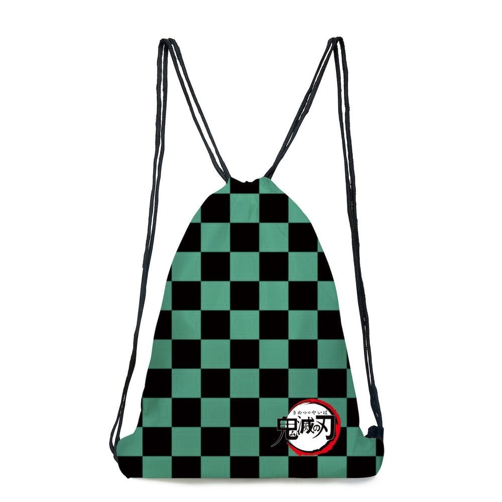 Mochila com cordão Anime Demons Slayers Kamado Tanjirou 3D
