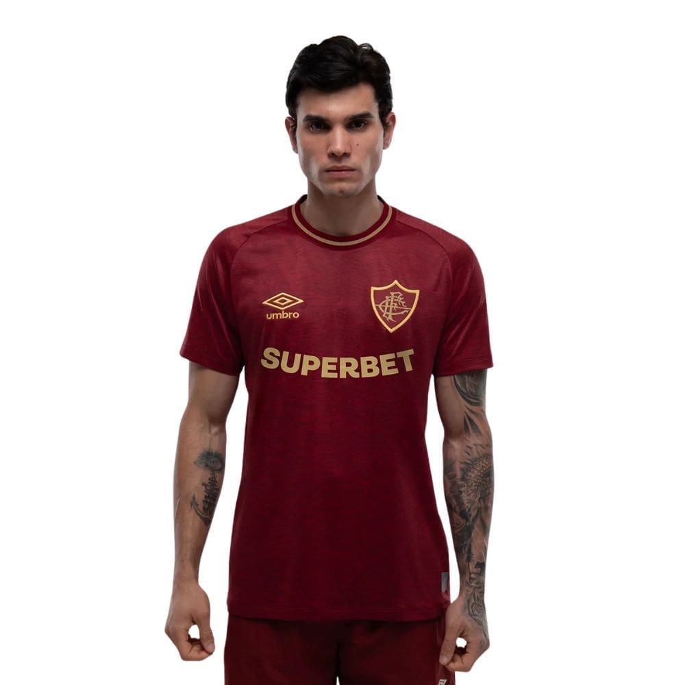 Camisa Umbro Fluminense Of 3 Torcedor 2025-Masculino