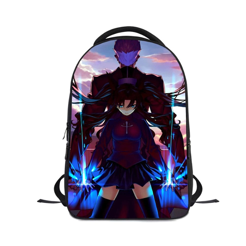 Mochila Fates Kids School Mochila impressa em 3D para crianças 28x13x44cm