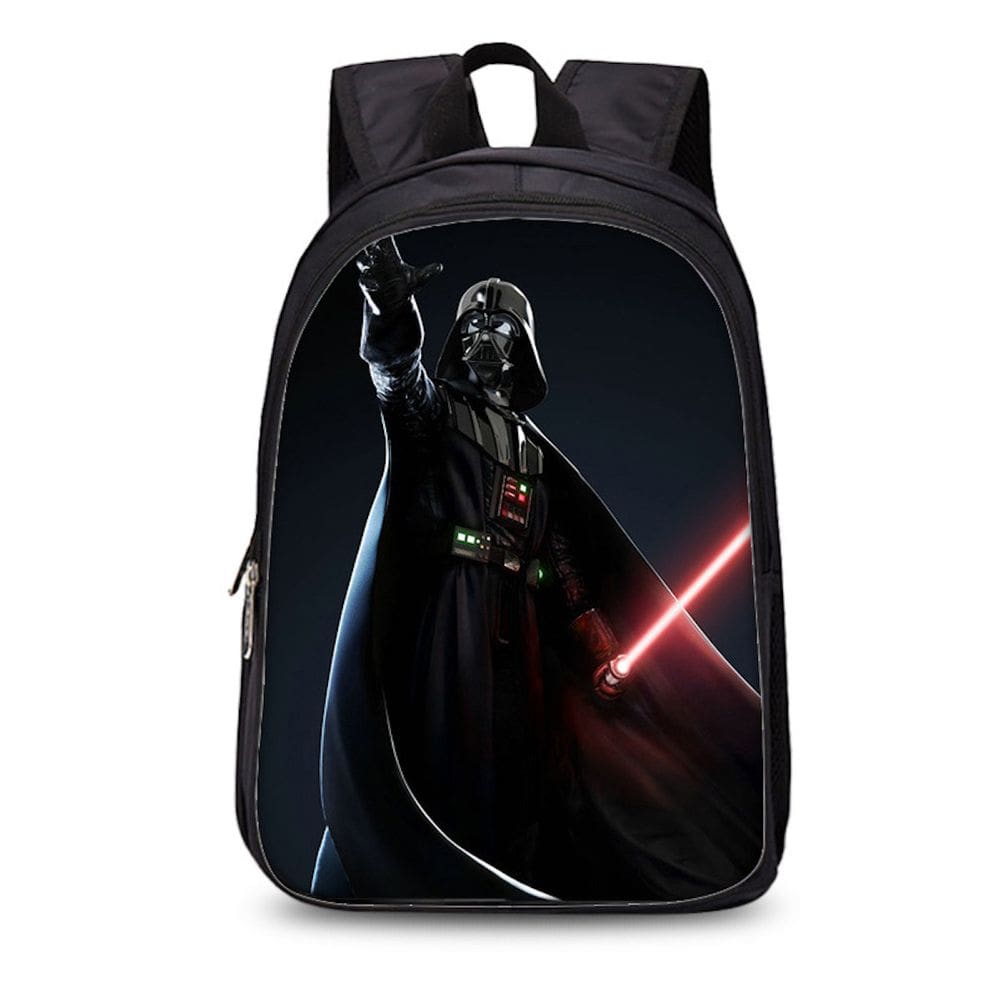 Mochila Darth Vader Kids School Nylon 27x17x35cm