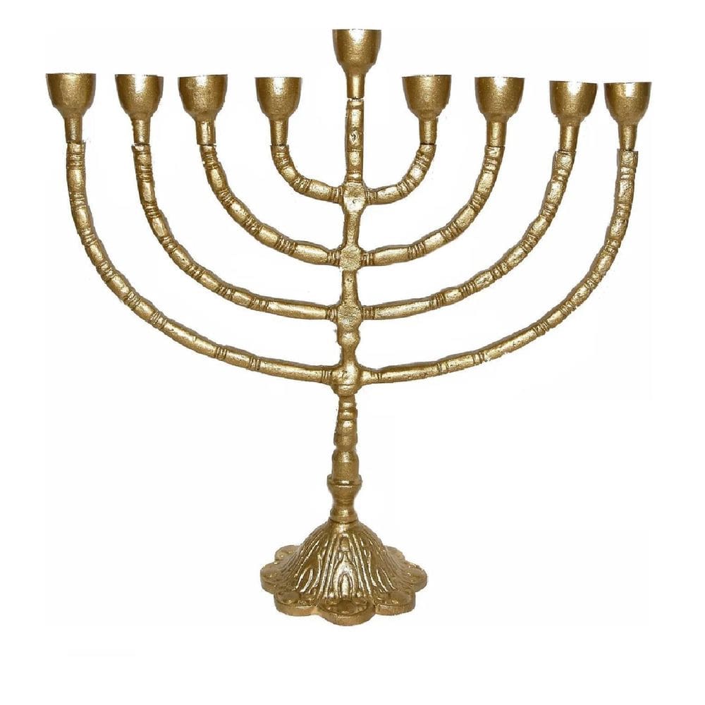 Candelabro 9 Velas - Menorá - Hanukkah Chanukiá
