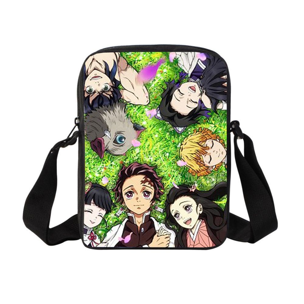 Bolsa de mensageiro Demons Slayers Kamados Tanjirous Anime