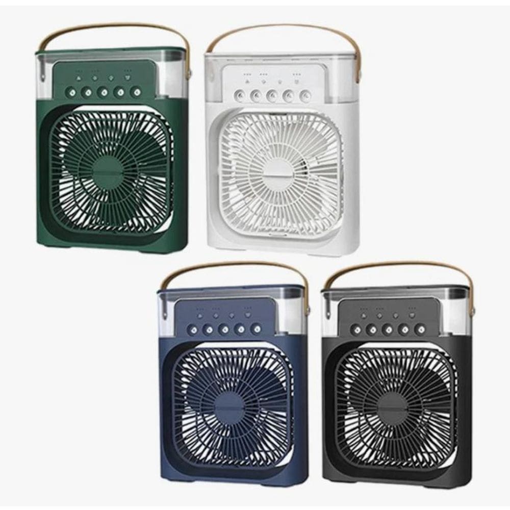 Ventilador Portatil Com Ar Condicionado E Gelo