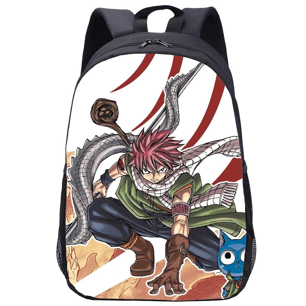 Mochila escolar Fairys Tails Anime para crianças