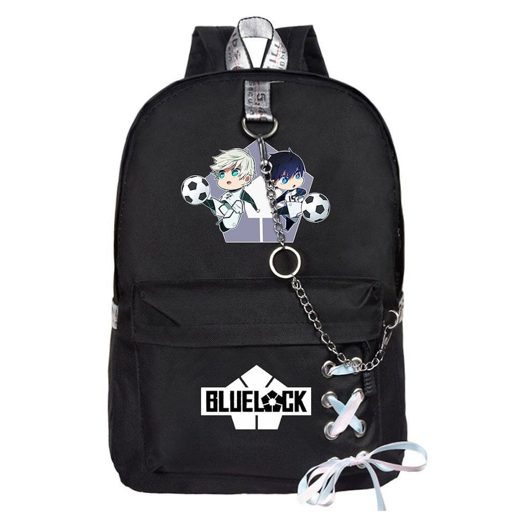 Mochila escolar Blues Locks Isagis Yoichis Cartoon Kids