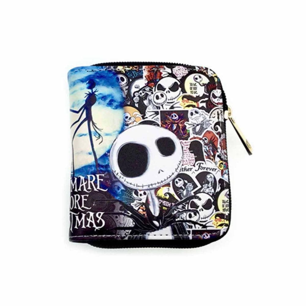 Wallet Nightmares Before Christmas Anime de Jack Skellington