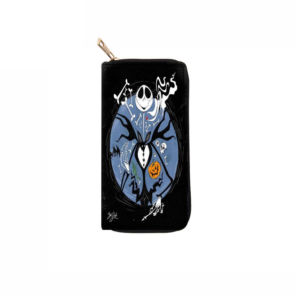 Wallet Nightmare Before Christmas Anime de Jack Skellington