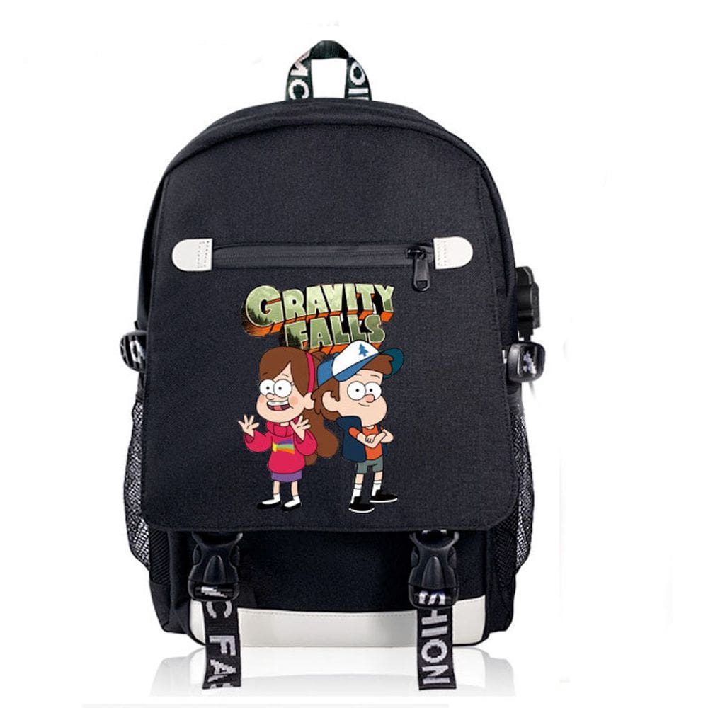 Mochila escolar Gravitys Falls Anime para crianças