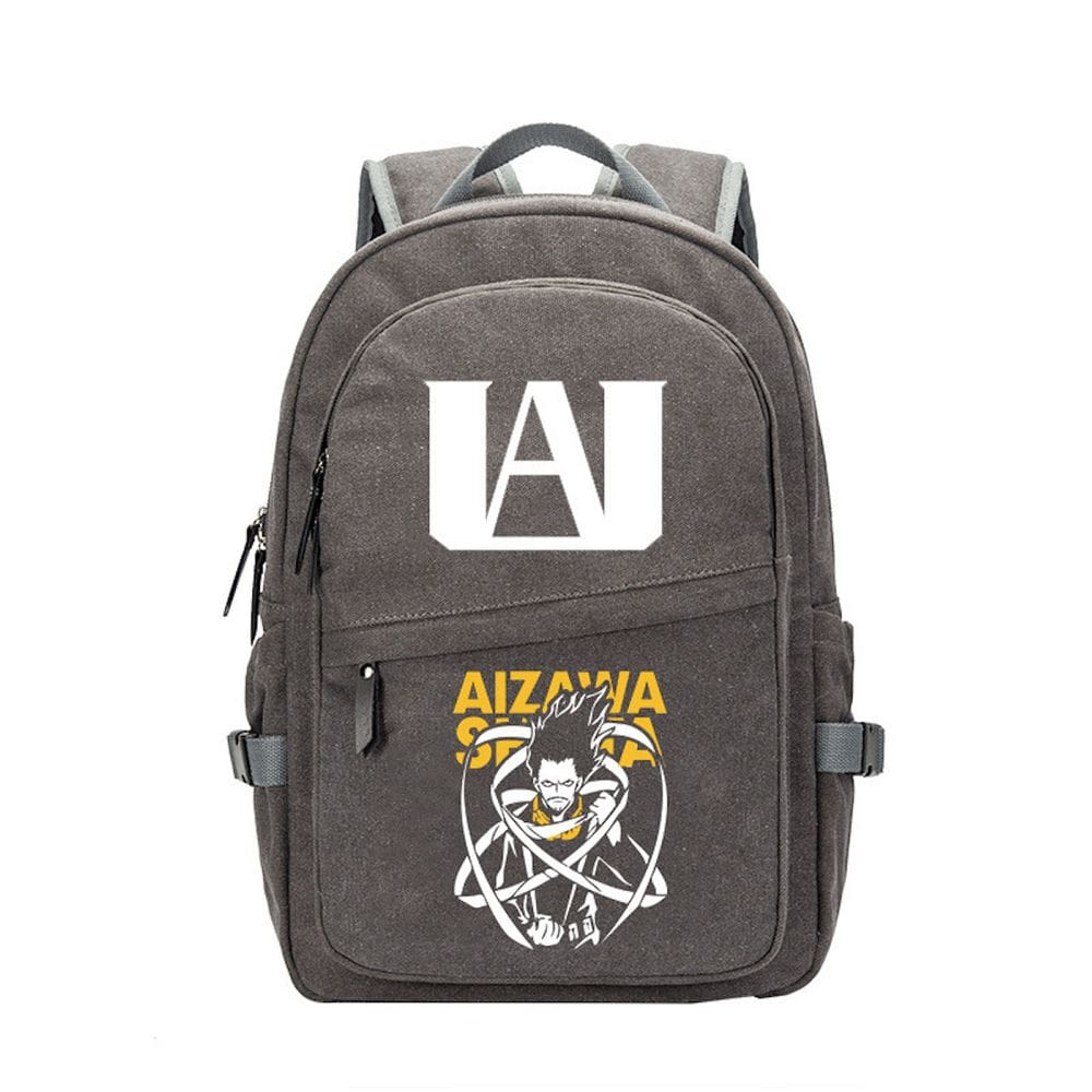 Mochila de lona Mys Heros Academias Kids School 31x14x44cm