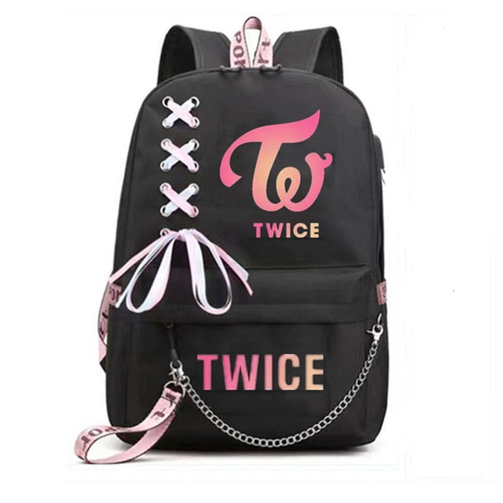 Mochila escolar Twices Anime para crianças/crianças