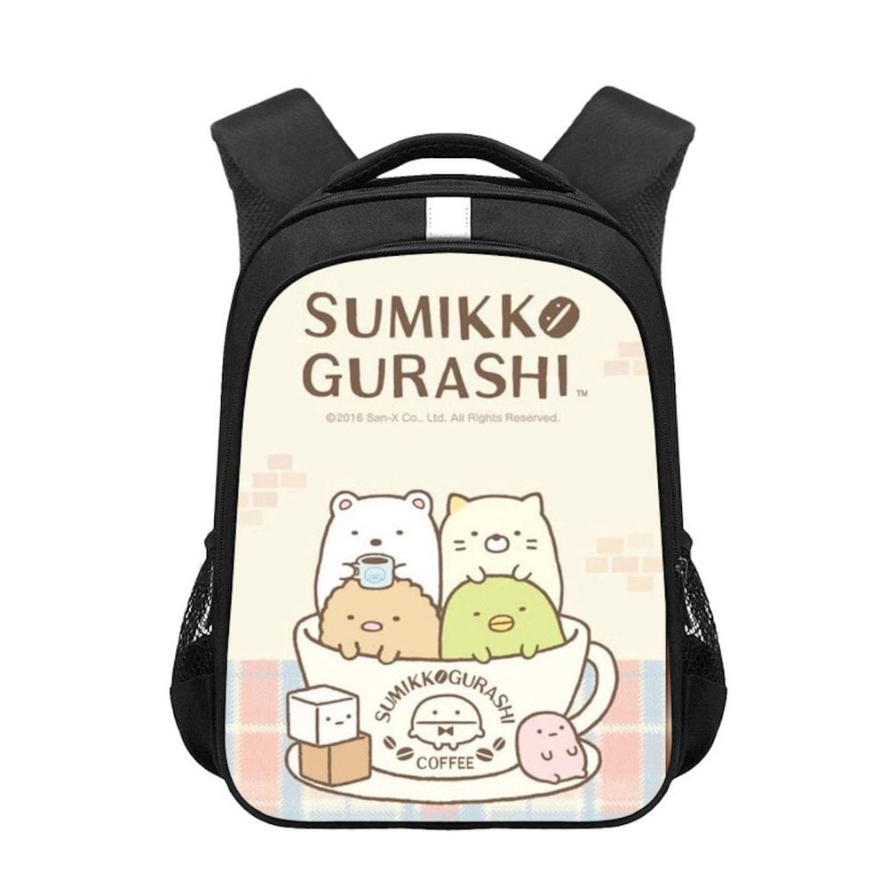 Mochila Sumikkogurashi Kids School Bag 3D Poliéster 30,5x16x44cm