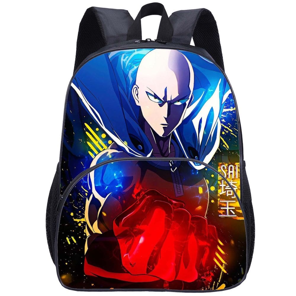 Mochila escolar One Punch Man Anime para crianças