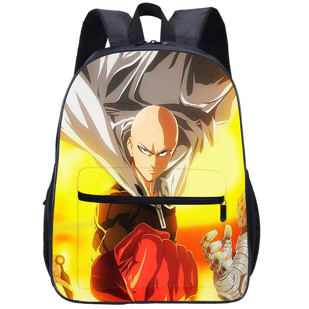Mochila escolar One Punch Man Anime para crianças