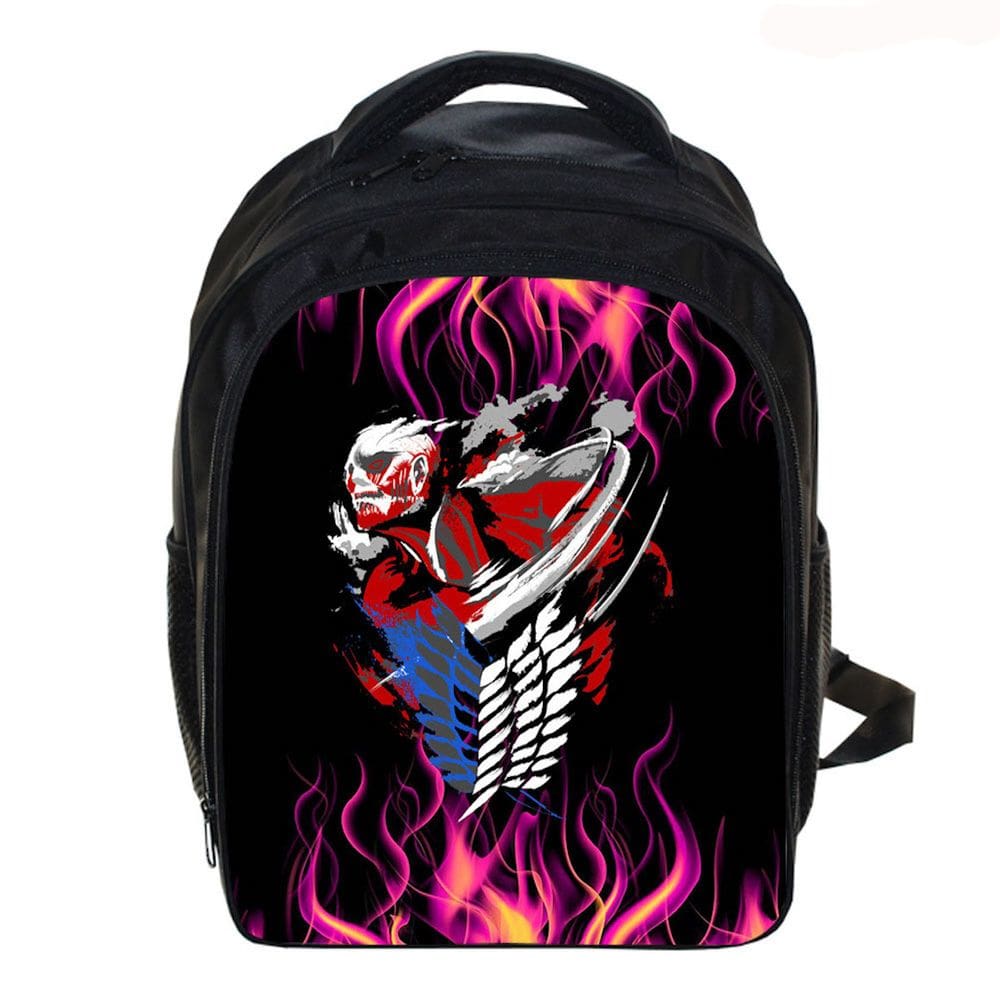 Mochila Anime School Bag Attack on Titan para crianças