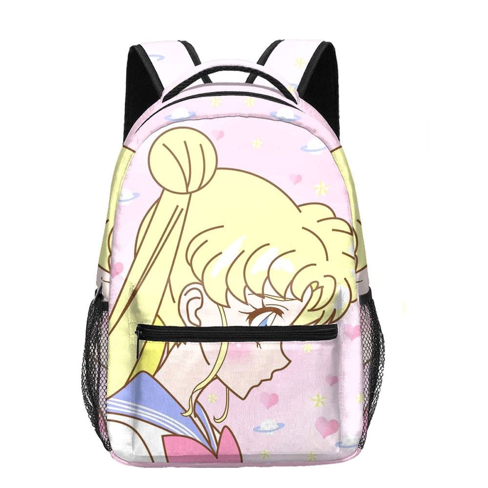 Mochila Sailors Moons Tsukinos Usagis Anime School 30x17x40cm