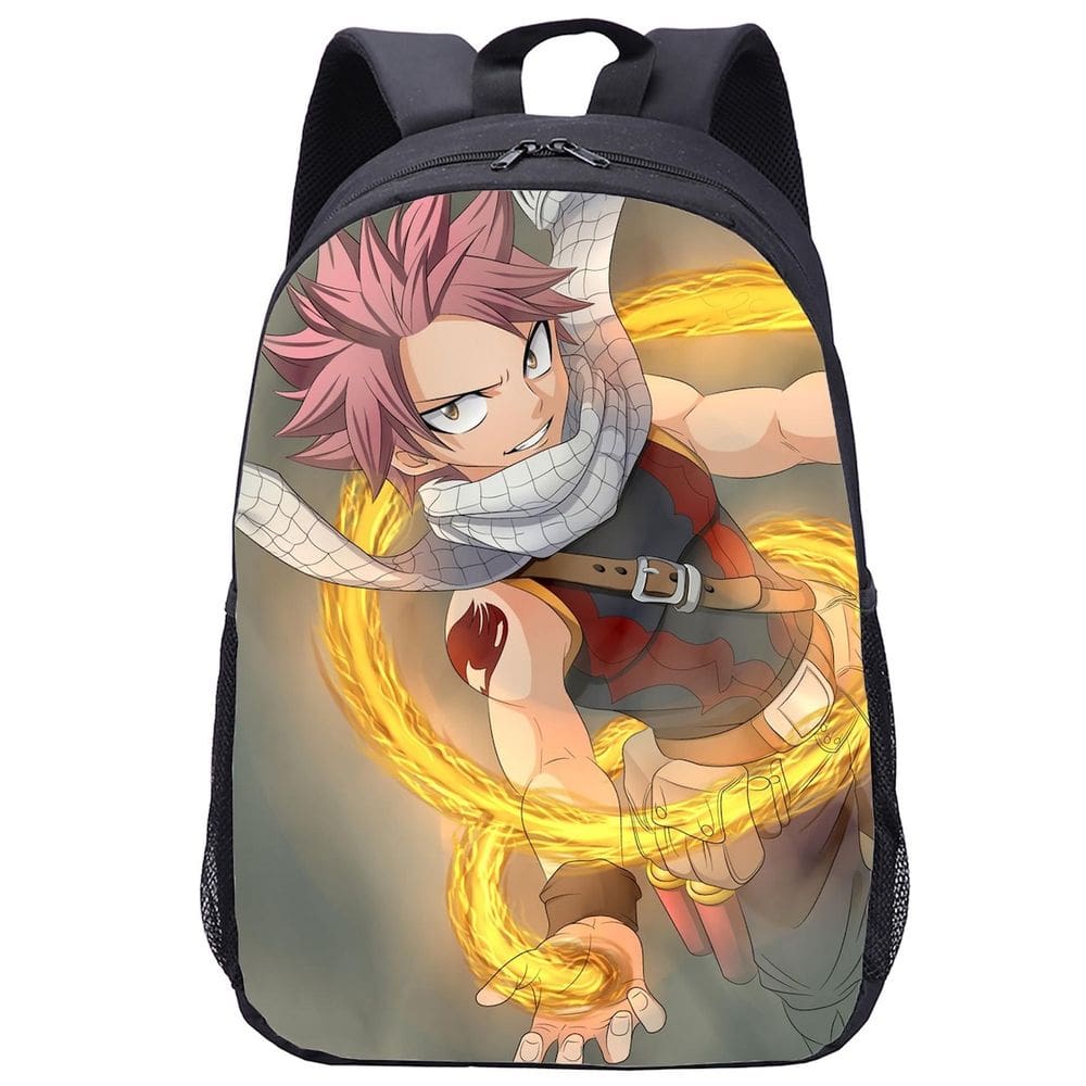 Mochila escolar Fairys Tails Anime para crianças