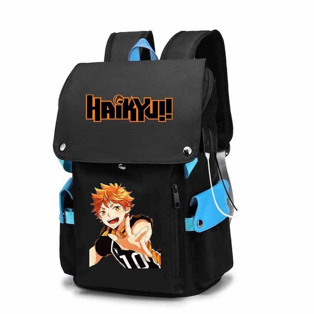 Mochila Haikyuus Hinatas Shoyos Cartoon Kids School Oxford