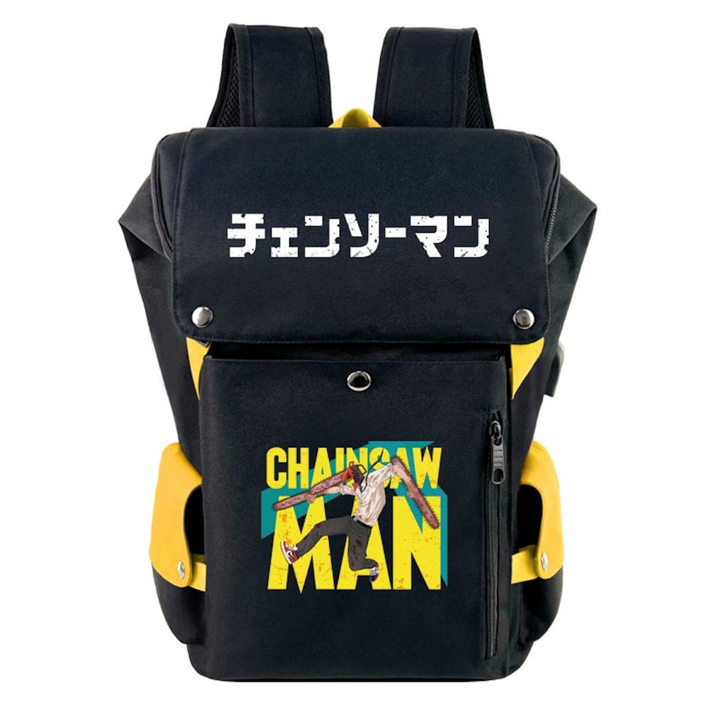 Mochila Anime School Children Chainsaws Mans Den